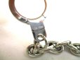 Photo11: LOUIS VUITTON Silver Color Metal Wallet Chain Chaine Anneau Cle #9215