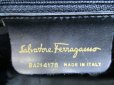 Photo10: Salvatore Ferragamo Vara Black Leather Hand Bag w/Strap #9230