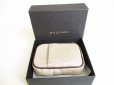 Photo12: BVLGARI Logo Mania Beige Canvas Cigarette Case Tissue Holder Pouch #9232