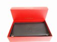 Photo12: Cartier Must de Cartier Black Leather Bifold Long Wallet #9234