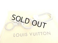 LOUIS VUITTON Zinc Alloy Key Charm Key Ring Anneau Cle Mousqueton XL #9245