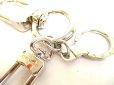 Photo8: LOUIS VUITTON Zinc Alloy Key Charm Key Ring Anneau Cle Mousqueton XL #9245