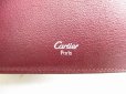 Photo10: Cartier Must de Cartier Black Leather Bifold Bill Wallet Purse #9264