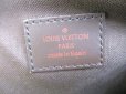Photo10: LOUIS VUITTON Damier Brown Leather Waist Packs Belt Bag Geronimos #9289