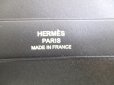 Photo10: HERMES Black Leather Bifold Bill Wallet Card Holder Manhattan #9292