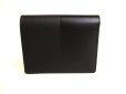 Photo2: HERMES Black Leather Bifold Bill Wallet Card Holder Manhattan #9292 (2)