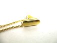 Photo4: LOUIS VUITTON Gold Plated Essential V Chain Necklace #9295