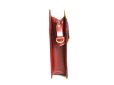 Photo4: Cartier Bordeaux Leather Must de Cartier A5 Document Case Clutch Bag #9301