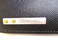 Photo10: Cartier Santos de Cartier Black Leather Business Credit Card Cases #9303