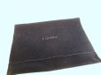 Photo12: Cartier Santos de Cartier Black Leather Business Credit Card Cases #9303