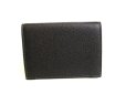 Photo2: Cartier Santos de Cartier Black Leather Business Credit Card Cases #9303 (2)