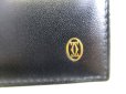 Photo11: Cartier Pasha de Cartier Black Leather 4 Pics Key Cases #9305