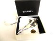 Photo1: CHANEL CC Logo Mademoiselle Motif Pin Brooch #9306 (1)