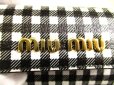 Photo10: miumiu Black White Madras Leather Trifold Wallet Compact Wallet #9307