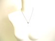 Photo10: LOUIS VUITTON Silver Plated Essential V Chain Necklace #9315