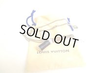 LOUIS VUITTON Stainless Steel Monogram Eclipse Charms Necklace #9320