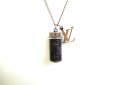 Photo2: LOUIS VUITTON Stainless Steel Monogram Eclipse Charms Necklace #9320 (2)