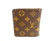 Photo2: LOUIS VUITTON Monogram Brown Leather Bifold Wallet Compact Zippe #9322 (2)