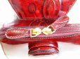 Photo11: Cartier Happy Birthday Bordeaux Patent Leather Backpack #9342