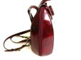 Photo4: Cartier Happy Birthday Bordeaux Patent Leather Backpack #9342