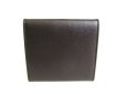 Photo2: Yves Saint Laurent Paris Black Leather Coin Purse #9349 (2)