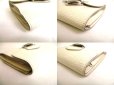 Photo7: LOUIS VUITTON Epi Pearl White Leather Trifold Wallet Purse Joey #9361