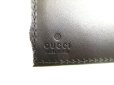 Photo10: GUCCI GG Black Leather Tiger Motif Bifold Wallet Compact Wallet #9372