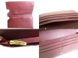 Photo8: Cartier Must de Cartier Bordeaux Leather Bifold Long Wallet #9375