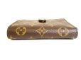 Photo5: LOUIS VUITTON Monogram Brown Leather Bifold Wallet Viennois #9377