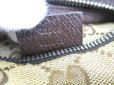 Photo11: GUCCI GG Brown Canvas Waist Packs Belt Bag Purse #9378