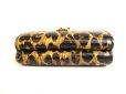 Photo6: Saint Laurent Paris YSL Leopard Leather Trifold Wallet Compact Wallet #9379