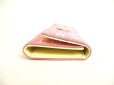 Photo5: BVLGARI Pink Canvas Cream Leather Logo Mania 6 Pics Key Cases #9380