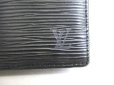 Photo12: LOUIS VUITTON Epi Black Leather Coin Purse Porto Monnaie Boite #9395