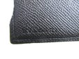 Photo10: BVLGARI Black Grain Leather Business Card Case Card Holder #9396