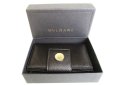 Photo12: BVLGARI Black Grain Leather Business Card Case Card Holder #9396