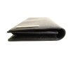Photo5: Cartier Santos de Cartier Black Leather Bifold Long Wallet #9397