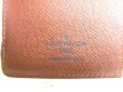 Photo10: LOUIS VUITTON Monogram Brown Leather Bifold Wallet Viennois #9401