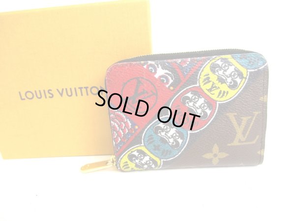 Photo1: LOUIS VUITTON Monogram Kansai Yamamoto Kabuki Zippey Coin Purse #9404