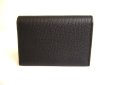 Photo2: LOEWE Black Leather Business Card Case Card Holder #9408 (2)