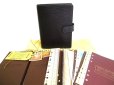 Photo1: LOUIS VUITTON Epi Black Document Holders Medium Ring Agenda Cover #9409 (1)