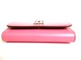 Photo5: Cartier Double C De Cartier Japan Limited Pink Leather 6 Key Ring #9414