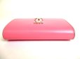 Photo6: Cartier Double C De Cartier Japan Limited Pink Leather 6 Key Ring #9414