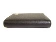 Photo6: BVLGARI Black Grain Calf Leather Business Card Case Card Holder #9418