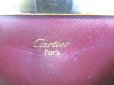 Photo10: Cartier Must de Cartier Bordeaux Leather Coin Purse #9419