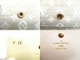 Photo10: LOUIS VUITTON Monogram Mini Lin White Canvas Brifold Wallet #9426