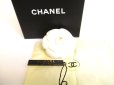 Photo1: CHANEL Camelia White Canvas Corsage Brooch #9430 (1)