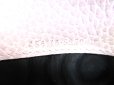 Photo11: GUCCI Double G GG Beige PVC Light Pink Leather Flap Long Wallet #9440