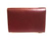 Photo2: Cartier Must de Cartier Bordeaux Leather Card Holder #9441 (2)