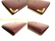 Photo7: Cartier Must de Cartier Bordeaux Leather Card Holder #9441