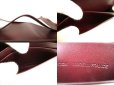 Photo9: Cartier Must de Cartier Bordeaux Leather Card Holder #9441